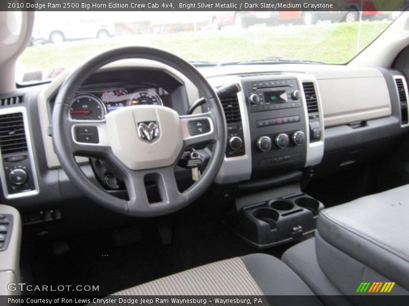 Bright Silver Metallic / Dark Slate/Medium Graystone 2010 Dodge Ram 2500 Big Horn Edition Crew Cab 4x4