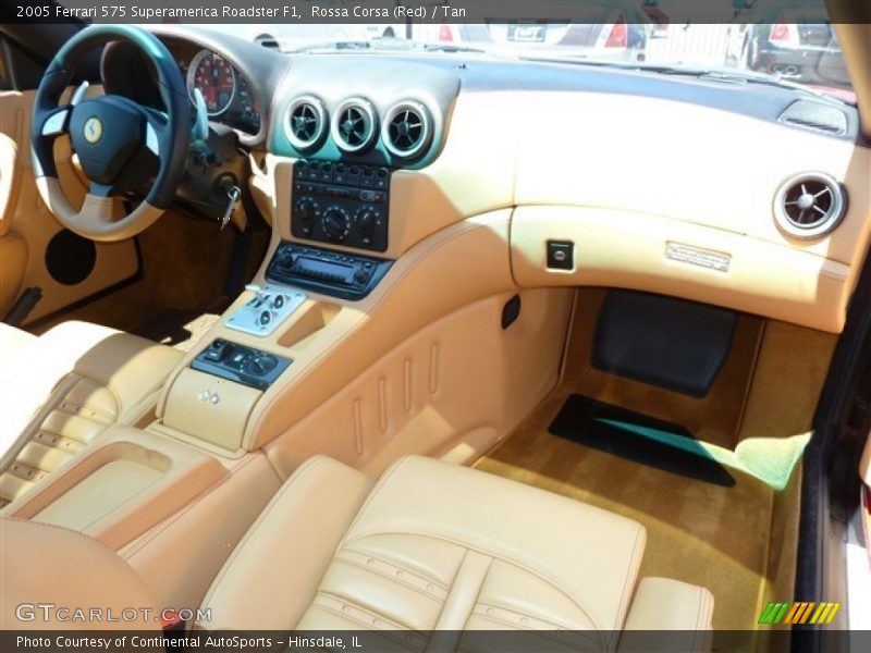  2005 575 Superamerica Roadster F1 Tan Interior