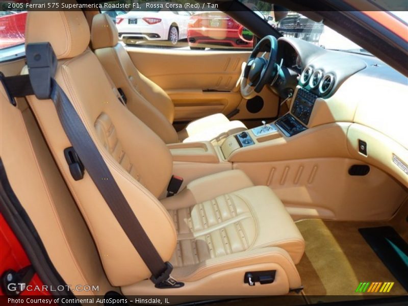  2005 575 Superamerica Roadster F1 Tan Interior