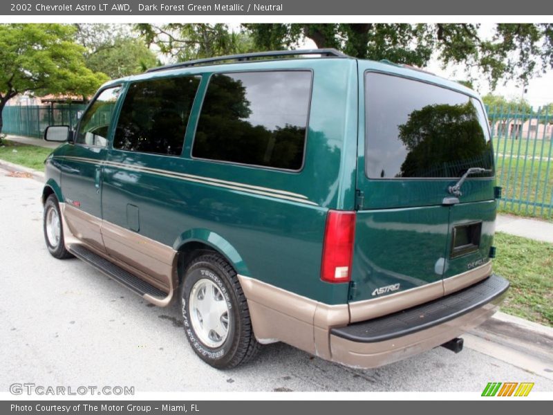  2002 Astro LT AWD Dark Forest Green Metallic