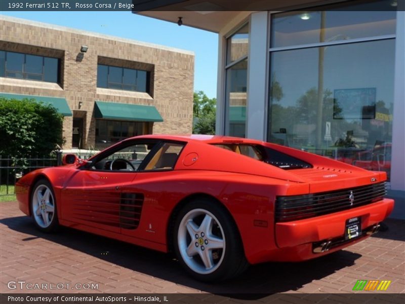 Rosso Corsa / Beige 1992 Ferrari 512 TR