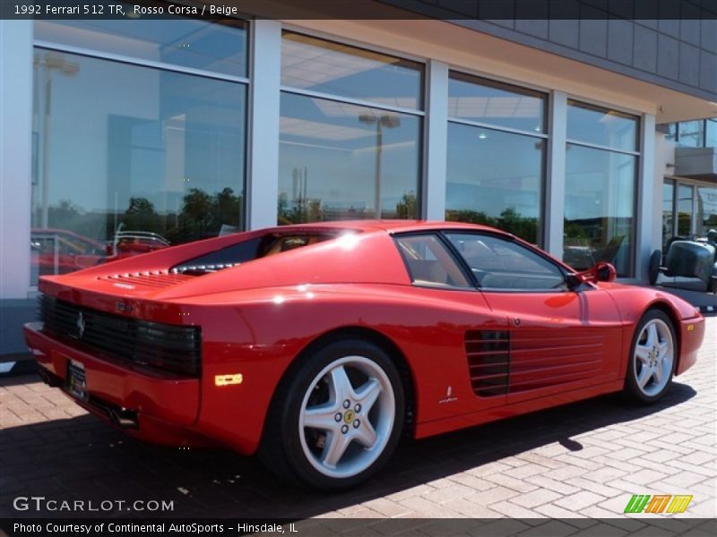 Rosso Corsa / Beige 1992 Ferrari 512 TR