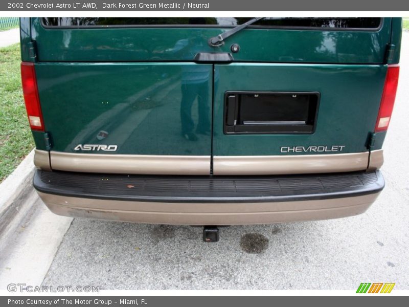 Dark Forest Green Metallic / Neutral 2002 Chevrolet Astro LT AWD