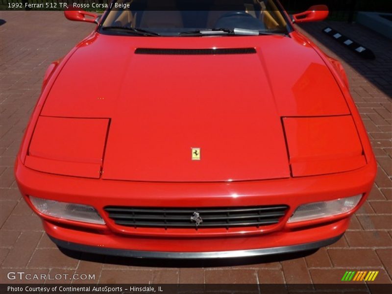Rosso Corsa / Beige 1992 Ferrari 512 TR
