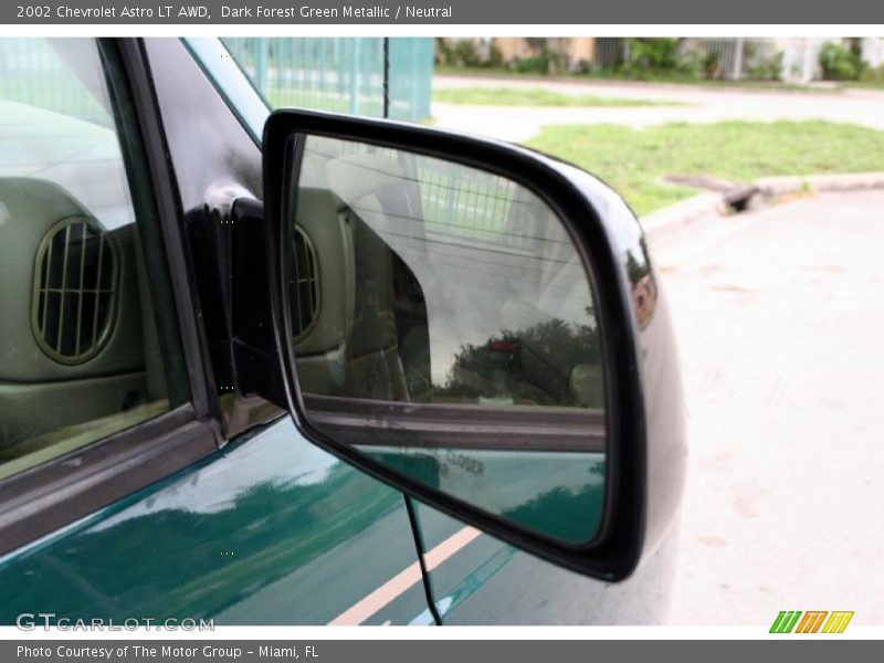 Dark Forest Green Metallic / Neutral 2002 Chevrolet Astro LT AWD