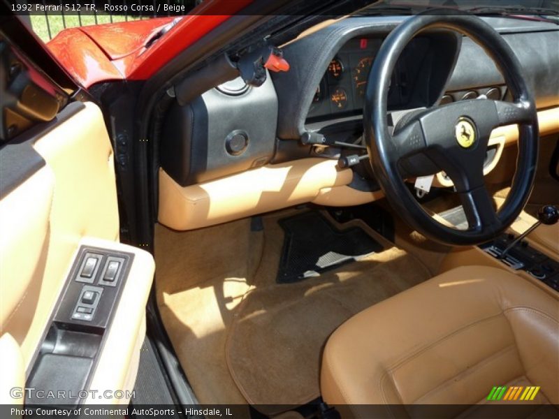 Rosso Corsa / Beige 1992 Ferrari 512 TR