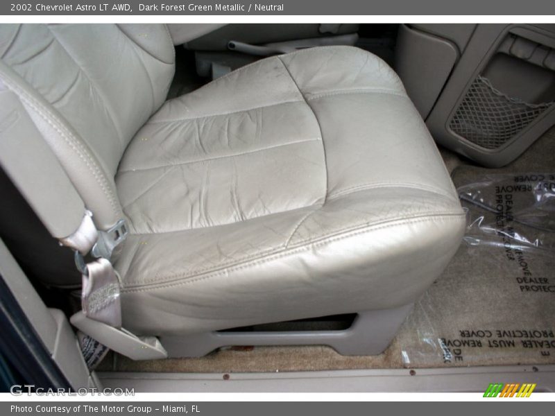 Dark Forest Green Metallic / Neutral 2002 Chevrolet Astro LT AWD