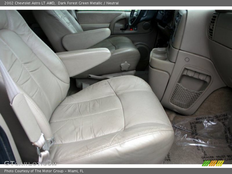 Dark Forest Green Metallic / Neutral 2002 Chevrolet Astro LT AWD