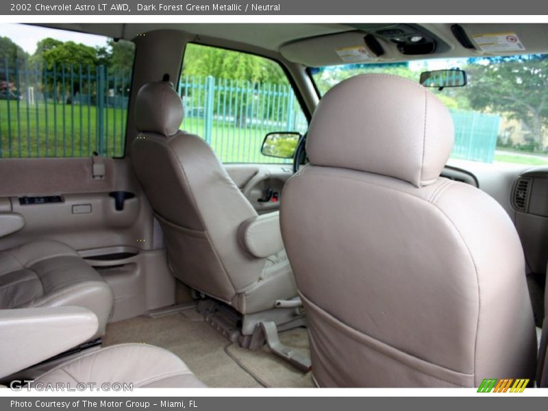 Dark Forest Green Metallic / Neutral 2002 Chevrolet Astro LT AWD