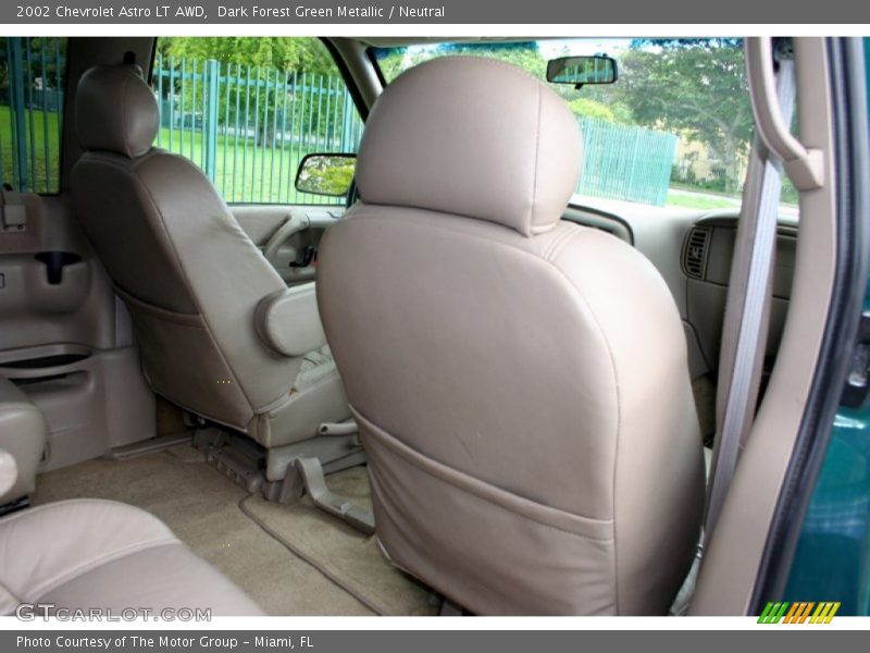 Dark Forest Green Metallic / Neutral 2002 Chevrolet Astro LT AWD