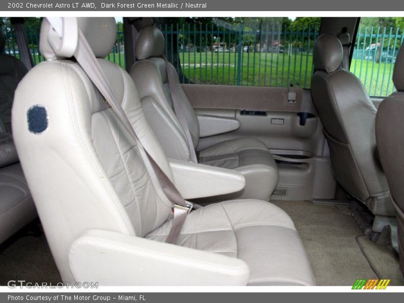 Dark Forest Green Metallic / Neutral 2002 Chevrolet Astro LT AWD