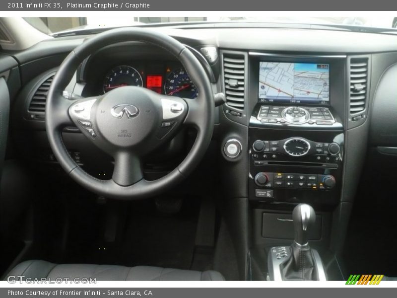 Dashboard of 2011 FX 35