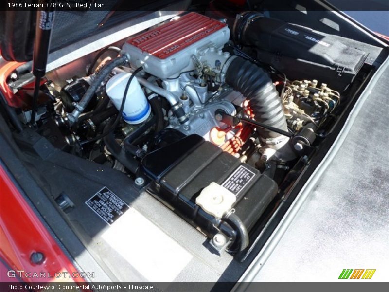  1986 328 GTS Engine - 3.2 Liter DOHC 32-Valve V8
