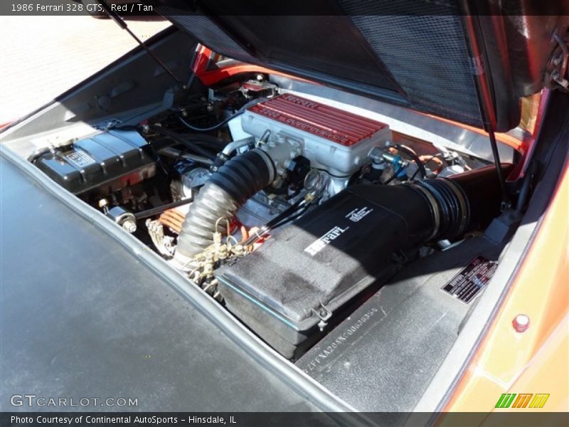  1986 328 GTS Engine - 3.2 Liter DOHC 32-Valve V8