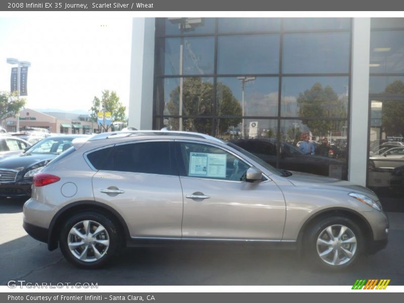 Scarlet Silver / Wheat 2008 Infiniti EX 35 Journey