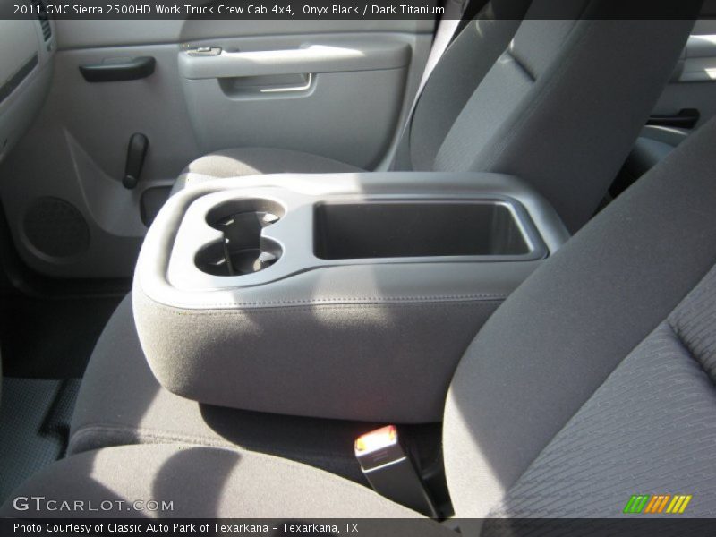 Onyx Black / Dark Titanium 2011 GMC Sierra 2500HD Work Truck Crew Cab 4x4