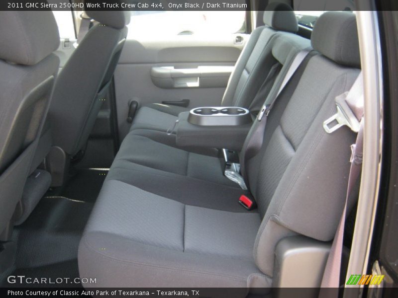 Onyx Black / Dark Titanium 2011 GMC Sierra 2500HD Work Truck Crew Cab 4x4