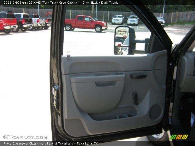 Onyx Black / Dark Titanium 2011 GMC Sierra 2500HD Work Truck Crew Cab 4x4