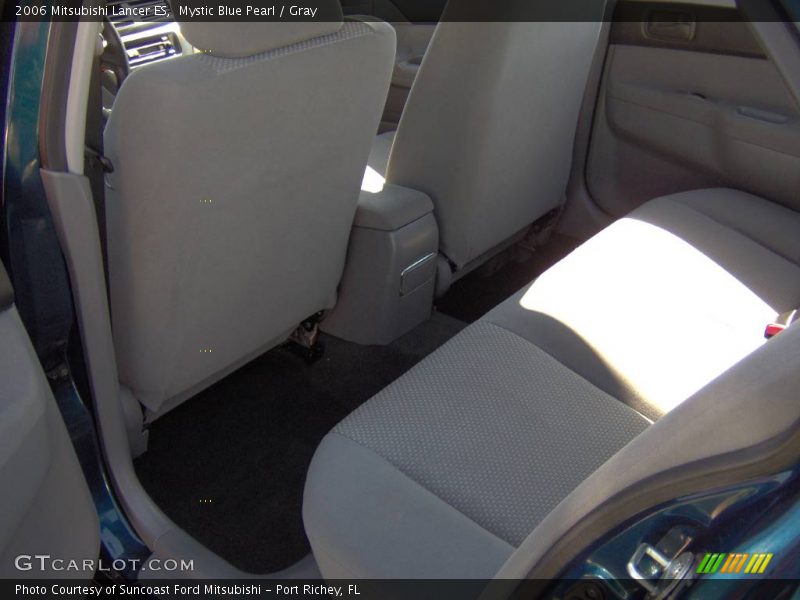 Mystic Blue Pearl / Gray 2006 Mitsubishi Lancer ES