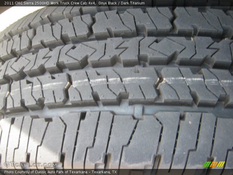 Onyx Black / Dark Titanium 2011 GMC Sierra 2500HD Work Truck Crew Cab 4x4