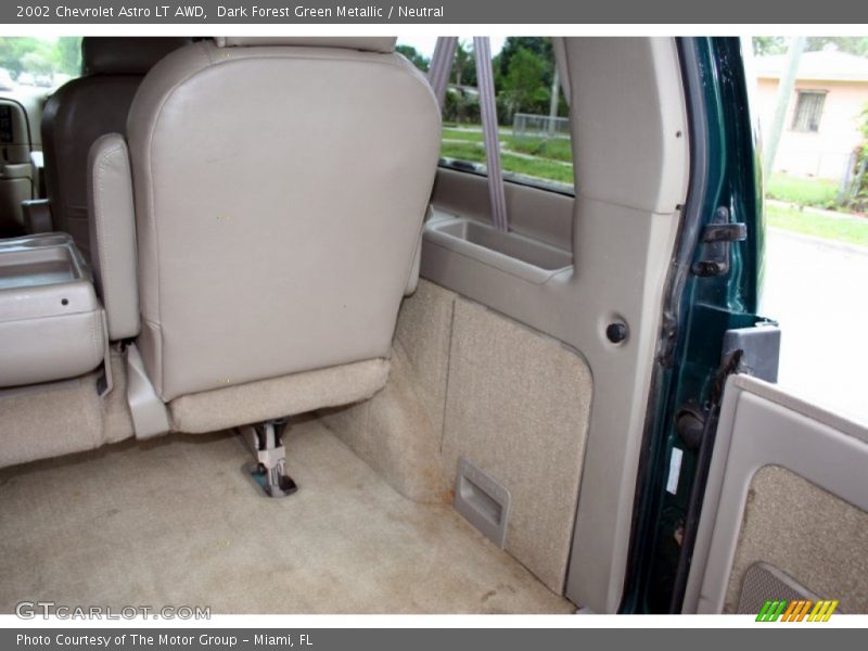 Dark Forest Green Metallic / Neutral 2002 Chevrolet Astro LT AWD
