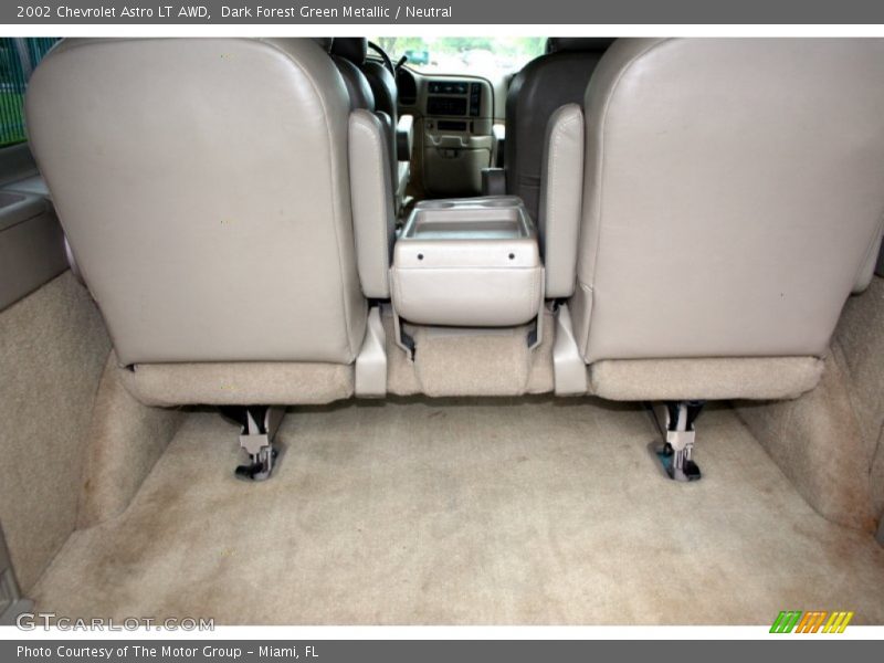Dark Forest Green Metallic / Neutral 2002 Chevrolet Astro LT AWD