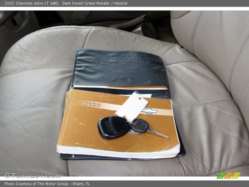 Books/Manuals of 2002 Astro LT AWD