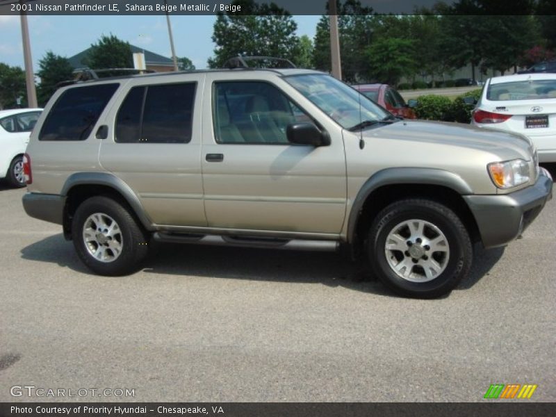  2001 Pathfinder LE Sahara Beige Metallic