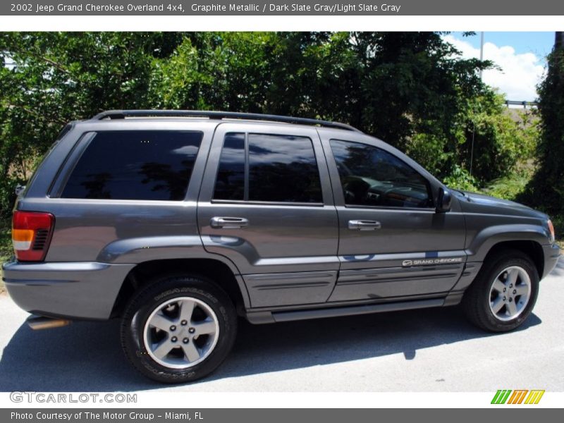 Graphite Metallic / Dark Slate Gray/Light Slate Gray 2002 Jeep Grand Cherokee Overland 4x4