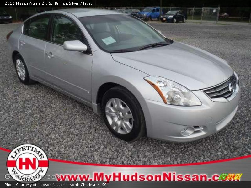 Brilliant Silver / Frost 2012 Nissan Altima 2.5 S
