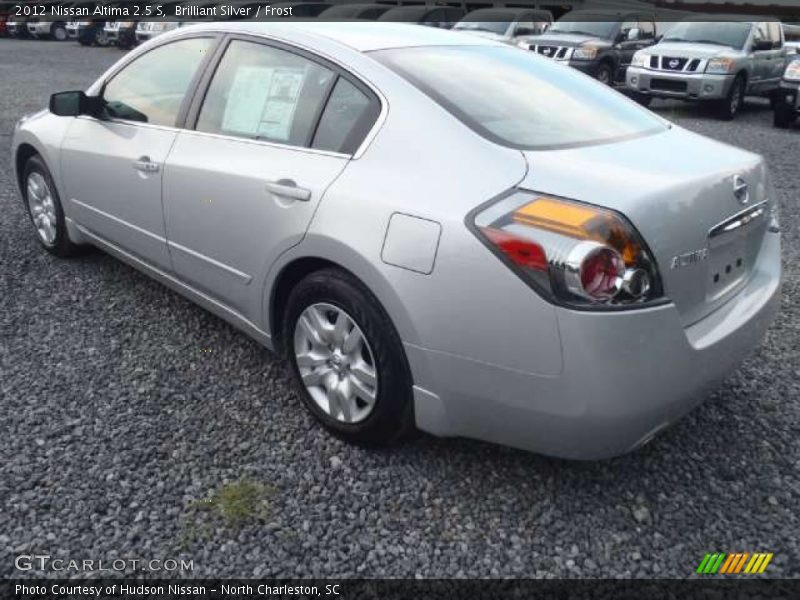 Brilliant Silver / Frost 2012 Nissan Altima 2.5 S