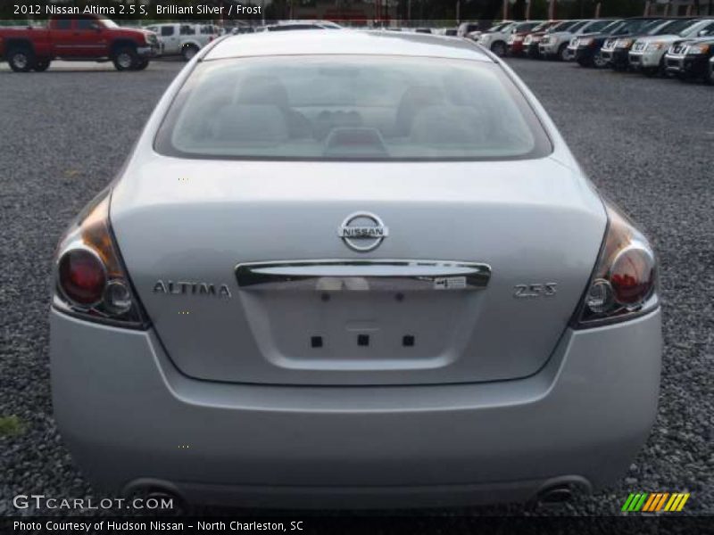 Brilliant Silver / Frost 2012 Nissan Altima 2.5 S