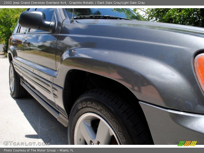 Graphite Metallic / Dark Slate Gray/Light Slate Gray 2002 Jeep Grand Cherokee Overland 4x4