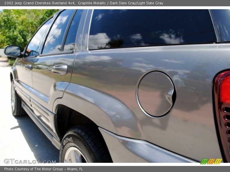 Graphite Metallic / Dark Slate Gray/Light Slate Gray 2002 Jeep Grand Cherokee Overland 4x4