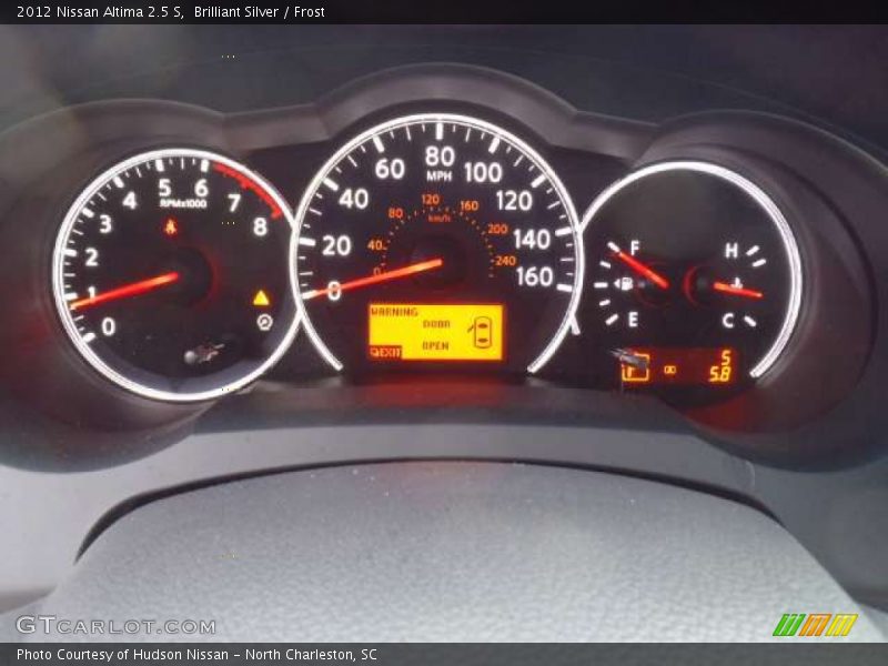 Brilliant Silver / Frost 2012 Nissan Altima 2.5 S
