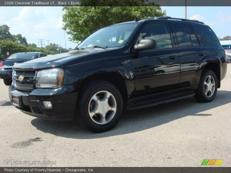 Black / Ebony 2008 Chevrolet TrailBlazer LT