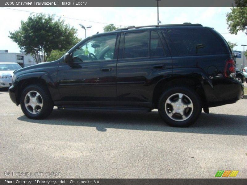 Black / Ebony 2008 Chevrolet TrailBlazer LT