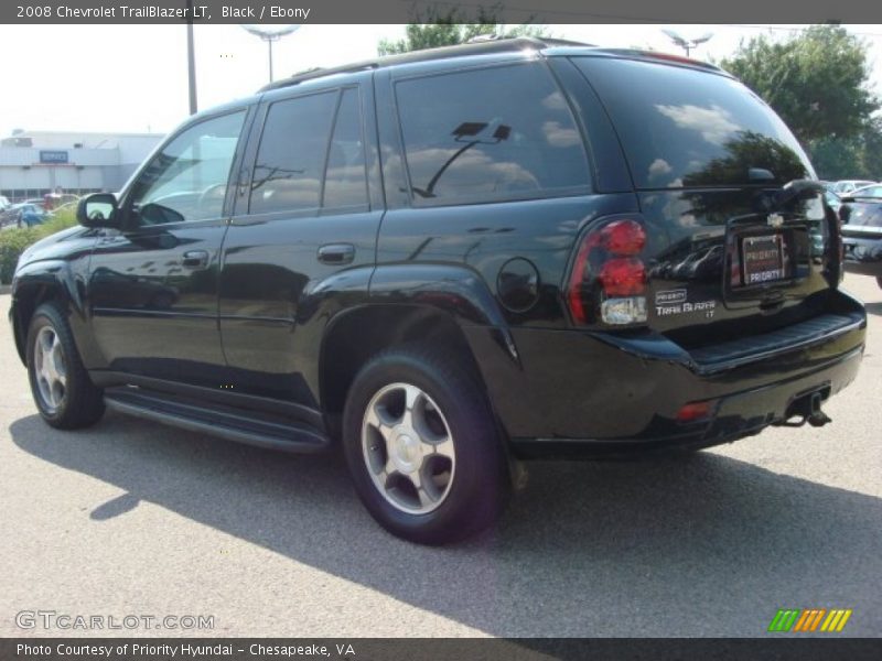 Black / Ebony 2008 Chevrolet TrailBlazer LT