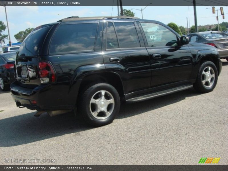 Black / Ebony 2008 Chevrolet TrailBlazer LT