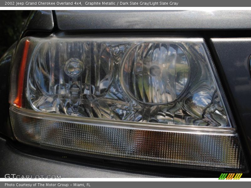 Graphite Metallic / Dark Slate Gray/Light Slate Gray 2002 Jeep Grand Cherokee Overland 4x4
