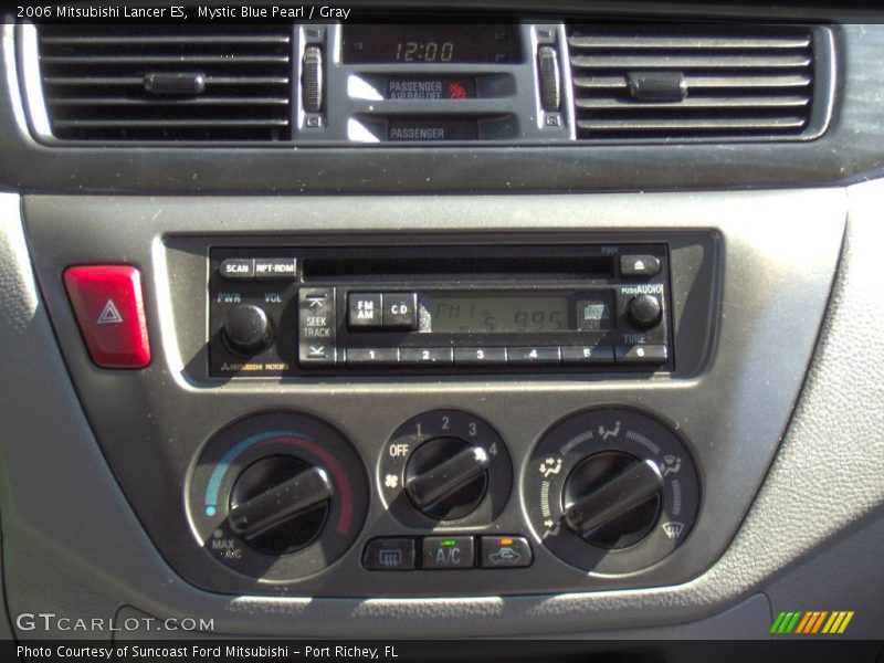 Mystic Blue Pearl / Gray 2006 Mitsubishi Lancer ES