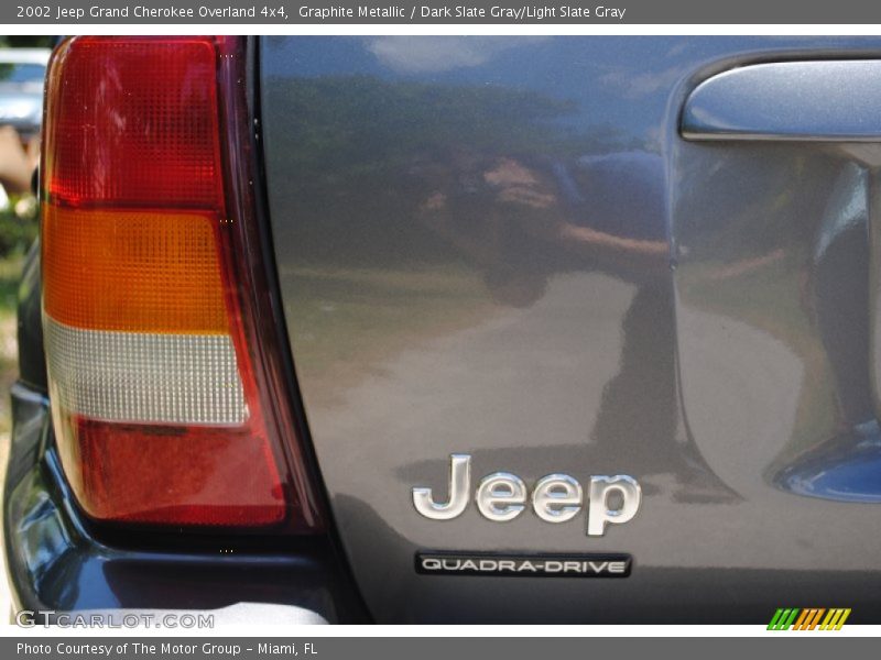 Graphite Metallic / Dark Slate Gray/Light Slate Gray 2002 Jeep Grand Cherokee Overland 4x4