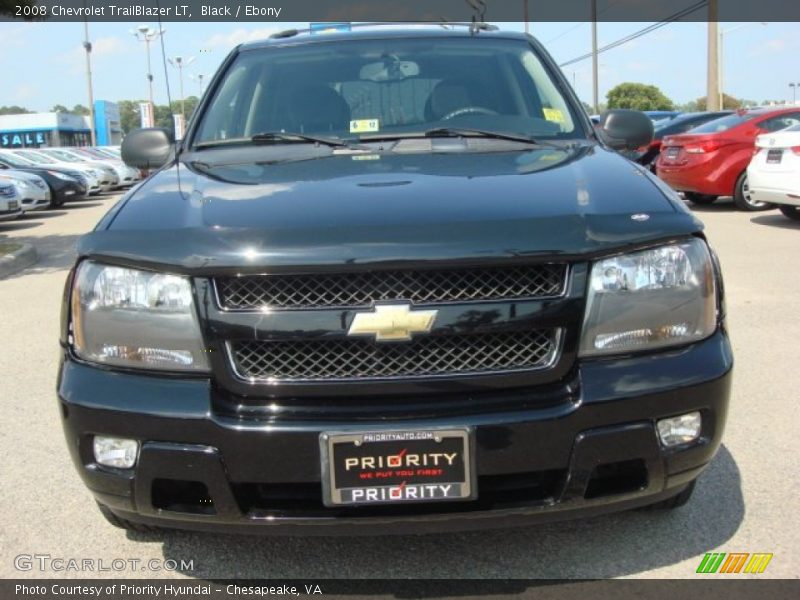 Black / Ebony 2008 Chevrolet TrailBlazer LT