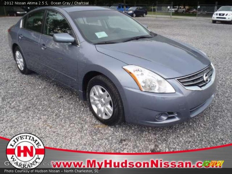 Ocean Gray / Charcoal 2012 Nissan Altima 2.5 S
