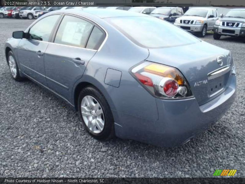 Ocean Gray / Charcoal 2012 Nissan Altima 2.5 S