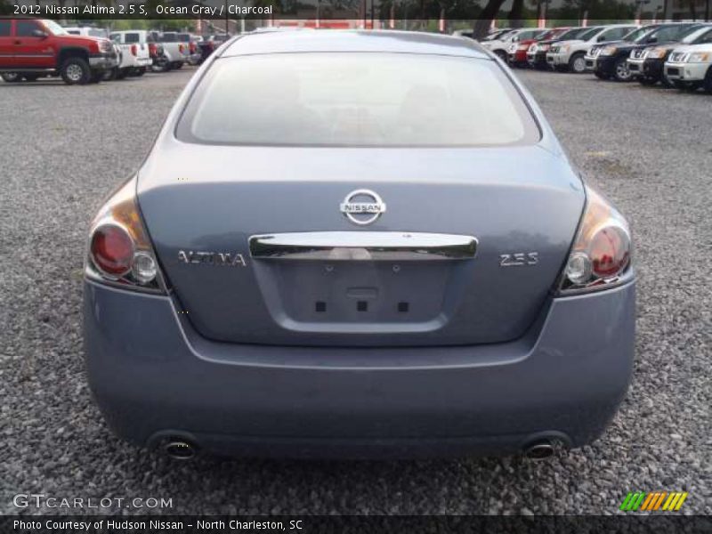Ocean Gray / Charcoal 2012 Nissan Altima 2.5 S