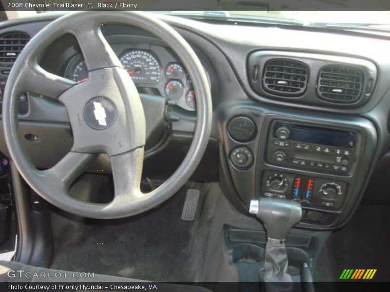 Black / Ebony 2008 Chevrolet TrailBlazer LT