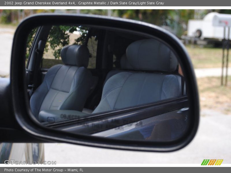 Graphite Metallic / Dark Slate Gray/Light Slate Gray 2002 Jeep Grand Cherokee Overland 4x4