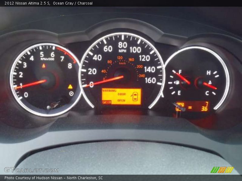 Ocean Gray / Charcoal 2012 Nissan Altima 2.5 S