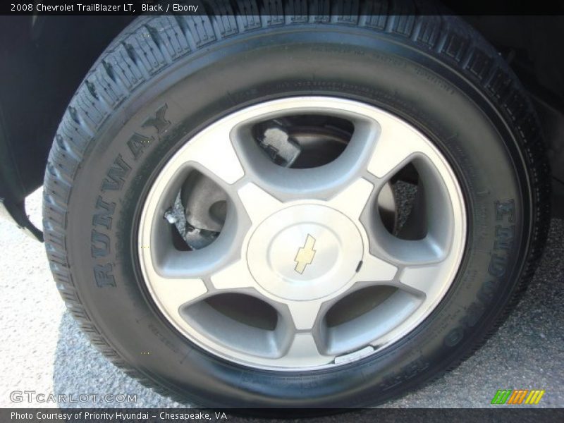 Black / Ebony 2008 Chevrolet TrailBlazer LT